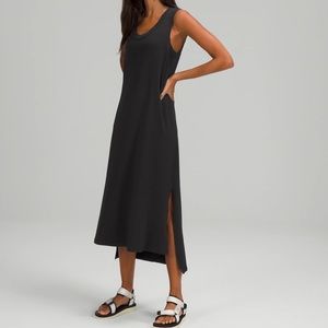 Lululemon All Yours Tank Maxi Dress, Black, Size 0 - NWT